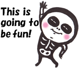 Ninjya-girl Numeko in Halloween sticker #13115981