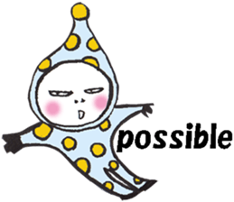 Ninjya-girl Numeko in Halloween sticker #13115990