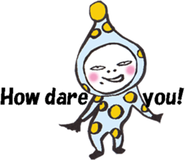 Ninjya-girl Numeko in Halloween sticker #13115992