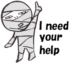 Ninjya-girl Numeko in Halloween sticker #13115999