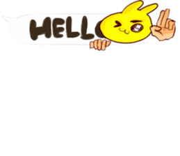 mukimukiusagichan 2 sticker #13117199