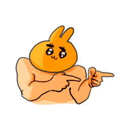 mukimukiusagichan 2 sticker #13117208