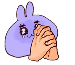 mukimukiusagichan 2 sticker #13117209