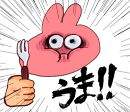 mukimukiusagichan 2 sticker #13117212