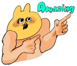 mukimukiusagichan 2 sticker #13117221