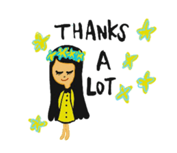 Tahitian Girl sticker #13117705