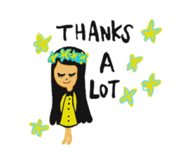 Tahitian Girl sticker #13117705