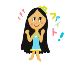 Tahitian Girl sticker #13117724