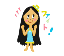 Tahitian Girl sticker #13117724