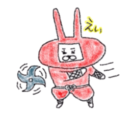 Usagijyoshi graffiti 3 sticker #13117742