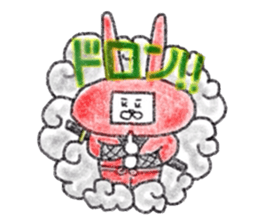 Usagijyoshi graffiti 3 sticker #13117743