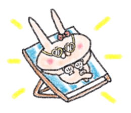 Usagijyoshi graffiti 3 sticker #13117744