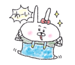 Usagijyoshi graffiti 3 sticker #13117745