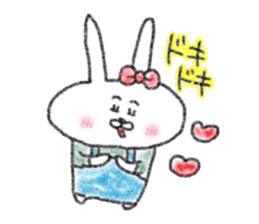 Usagijyoshi graffiti 3 sticker #13117746