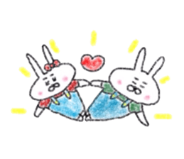 Usagijyoshi graffiti 3 sticker #13117747