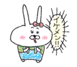 Usagijyoshi graffiti 3 sticker #13117748