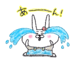 Usagijyoshi graffiti 3 sticker #13117750