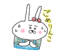 Usagijyoshi graffiti 3 sticker #13117757