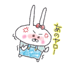 Usagijyoshi graffiti 3 sticker #13117762