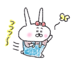 Usagijyoshi graffiti 3 sticker #13117767