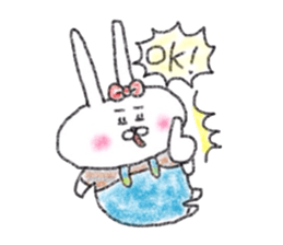 Usagijyoshi graffiti 3 sticker #13117778