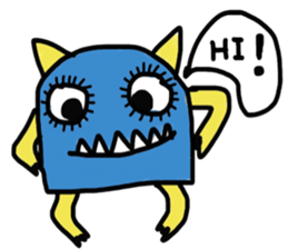 Monster Cool sticker #13117983