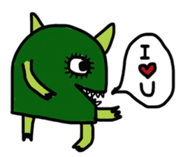 Monster Cool sticker #13117985