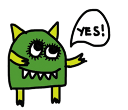 Monster Cool sticker #13117988