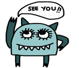 Monster Cool sticker #13118021