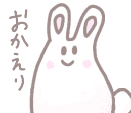 cute omochi rabbit sticker #13118806