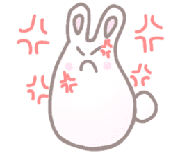cute omochi rabbit sticker #13118819