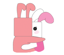 Rabbit Love na sticker #13119034