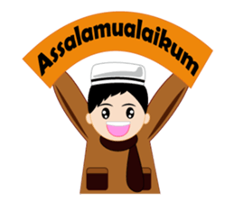 HN Muslim Boy sticker #13119270