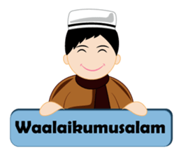 HN Muslim Boy sticker #13119271