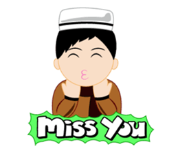 HN Muslim Boy sticker #13119273