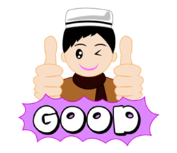 HN Muslim Boy sticker #13119274