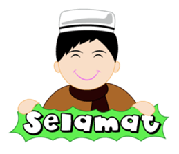 HN Muslim Boy sticker #13119279