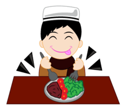 HN Muslim Boy sticker #13119281