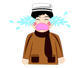 HN Muslim Boy sticker #13119285