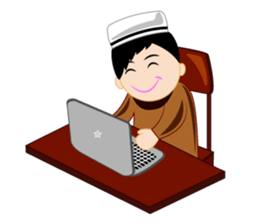 HN Muslim Boy sticker #13119287