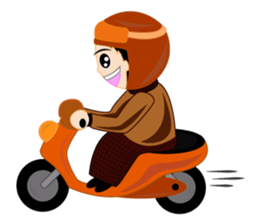 HN Muslim Boy sticker #13119290