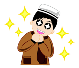 HN Muslim Boy sticker #13119292