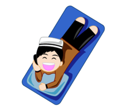 HN Muslim Boy sticker #13119293