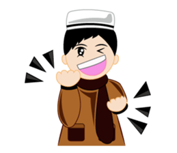 HN Muslim Boy sticker #13119295
