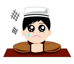 HN Muslim Boy sticker #13119296