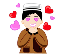 HN Muslim Boy sticker #13119298