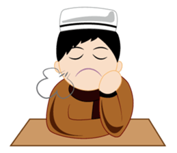 HN Muslim Boy sticker #13119299