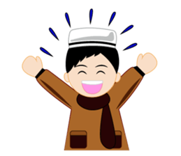 HN Muslim Boy sticker #13119304