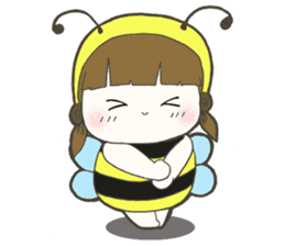 Haru little bee sticker #13119315