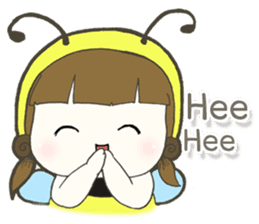 Haru little bee sticker #13119316